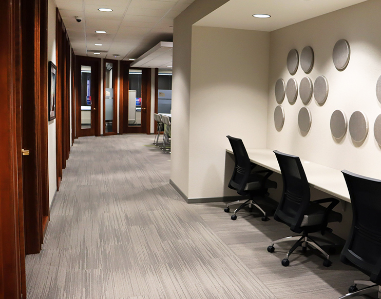 International Financial Services Provider Creative Business Interiors